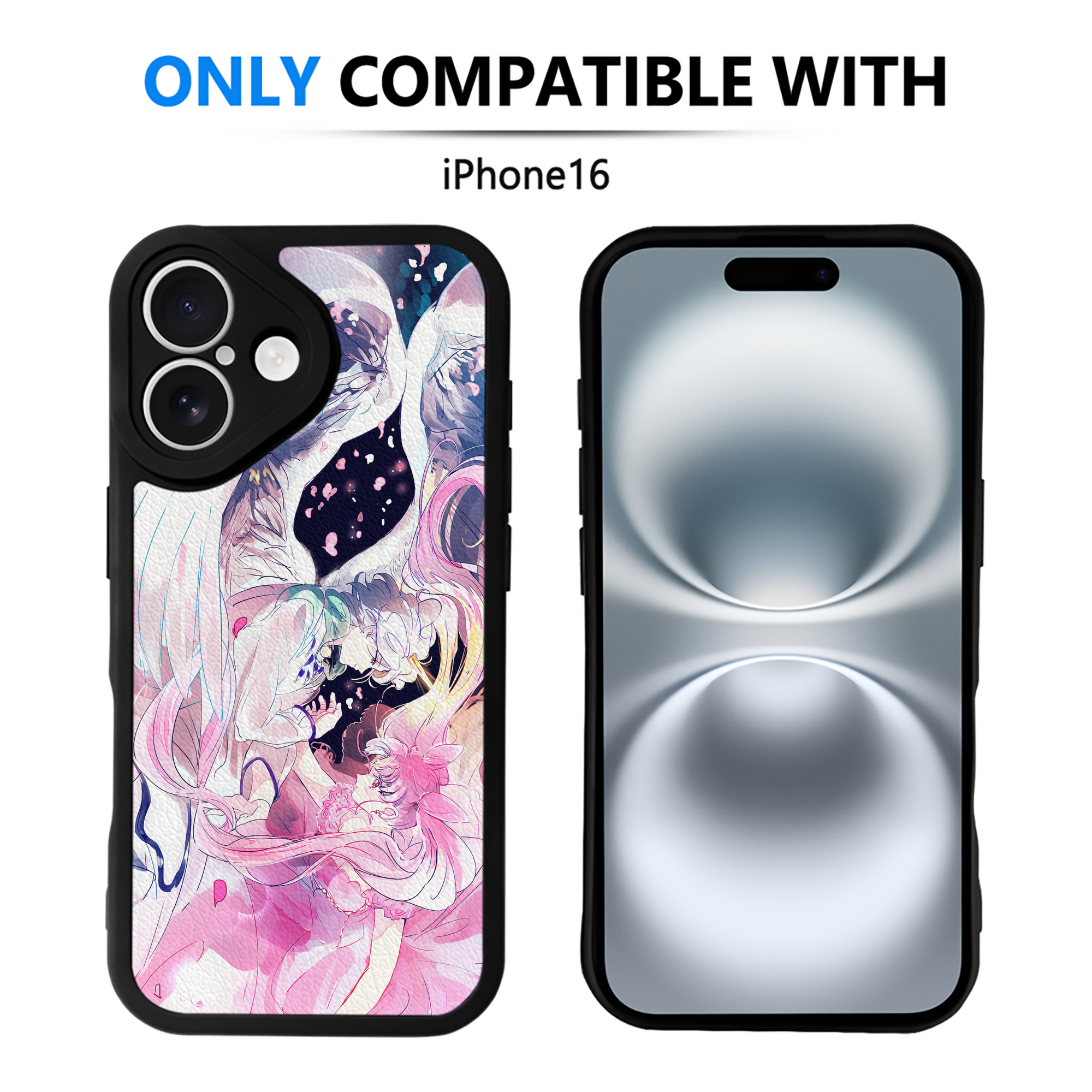 （画像用） 美少女戦士セーラームーン Sailor Moon 【iPhone 16シリーズ対応】シリコンスマホケース（レザー調） 材質：シリコン